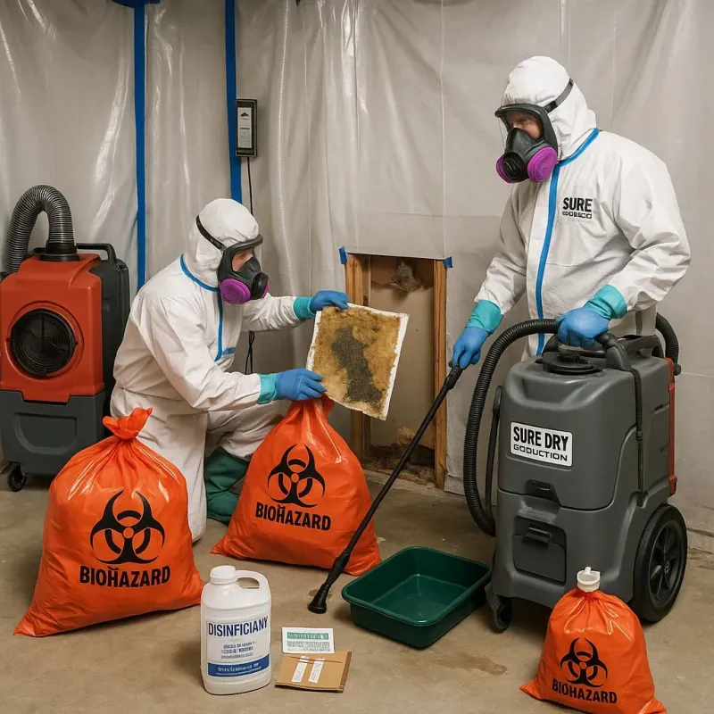 Contaminated Water Handling Protocols process in Hebron, NE